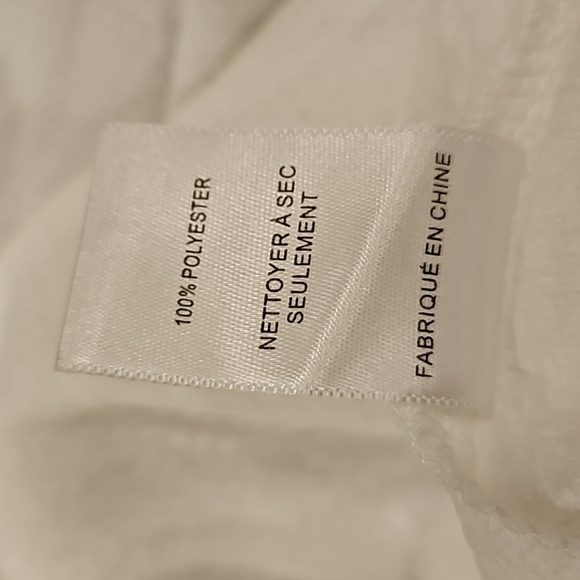 💕ASTR💕 Long Sleeve Sweetheart Neck Crop Top ~ White Medium M NWT - Picture 12 of 12